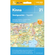 21 Kinna Sverigeserien 1:50 000